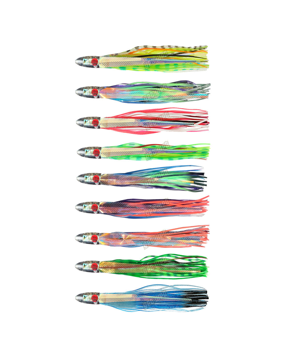 Bonze Excocet Skirted Tuna Lures 9.5 Inch