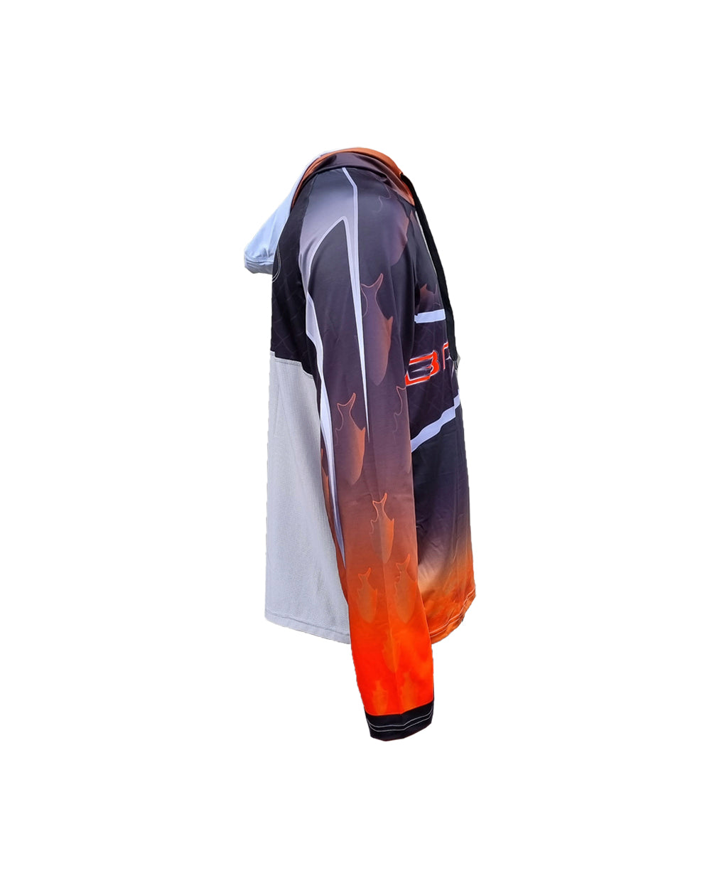 UPF50+ Long Sleeve Fishing Shirts With Hoods
