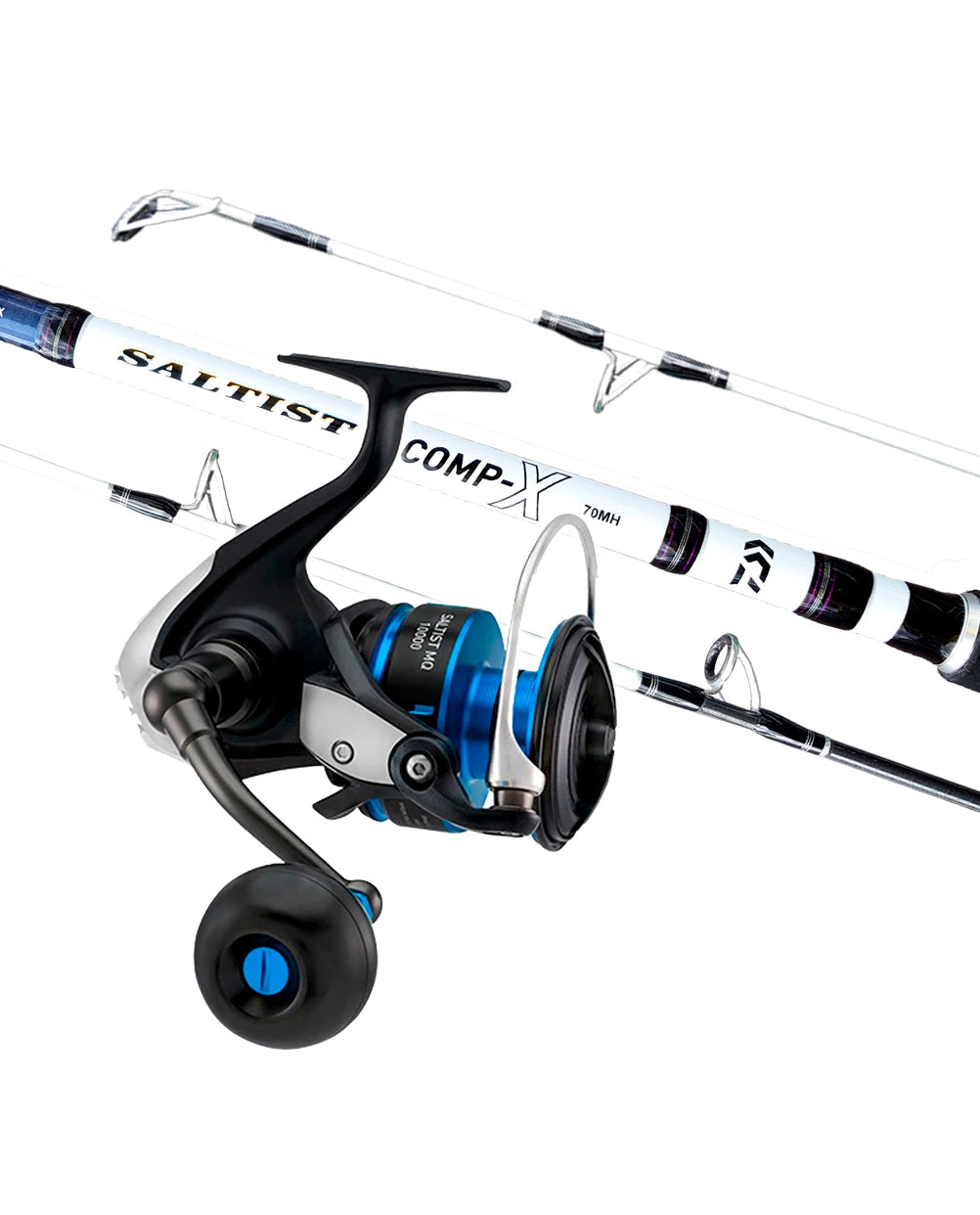 Daiwa Saltist Comp-X Boat Fishing Rod & Real Combo